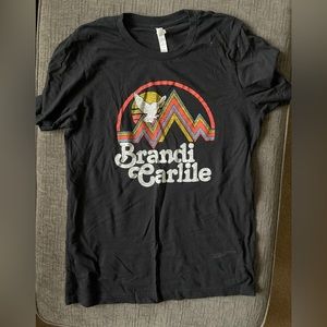 Brandi Carlisle concert T shirt, size M